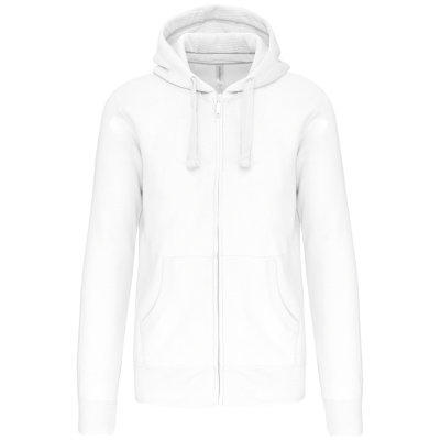 Men's full zip hooded sweatshirt